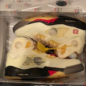Air Jordan 5 Off-White Sail